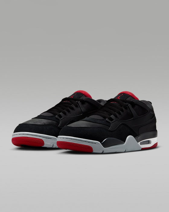 Nike Men's Jordan 4 Rm Shoes - Black / Varsity Red / Wolf Grey / White - Just For Sports