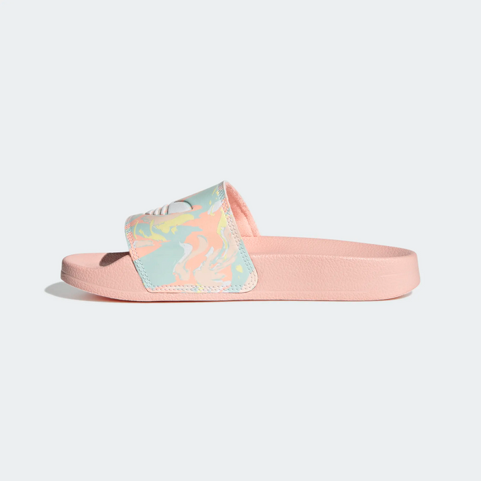 Adidas Kid s Adilette Lite Slides Haze Coral Cloud White