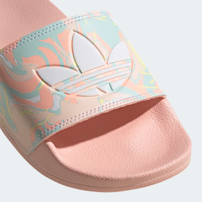 ventilator karbonade Arbeid Adidas Kid's Adilette Lite Slides - Haze Coral / Cloud White — Just For  Sports