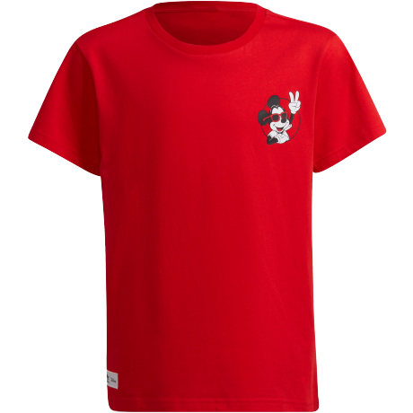 Adidas Kid's Disney Mickey and Friends Tee - Vivid Red Just For Sports