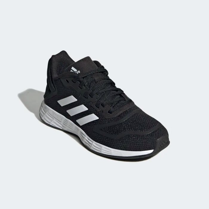 Adidas Kid's Duramo 10 Shoes - Core Black / Cloud White Just For Sports