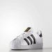 Adidas Kid's Originals Superstar Shoes - White / Black / Gold Just For Sports