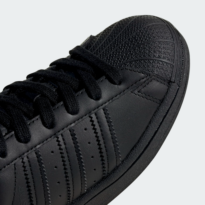 Adidas Kids' Superstar Shoes - All Black Just For Sports Adidas Kids' Superstar Shoes - All Black Just For Sports