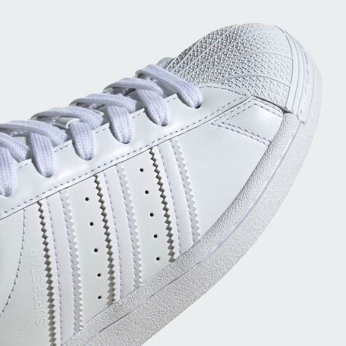 Adidas Kids' Superstar Shoes - All Cloud White Just For Sports Adidas Kids' Superstar Shoes - All Cloud White Just For Sports
