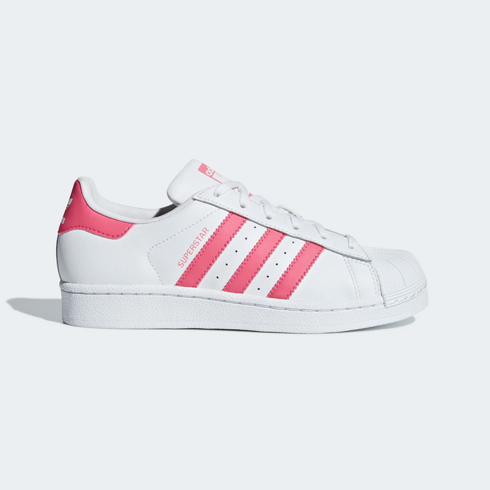 Adidas superstar pink shoes clearance