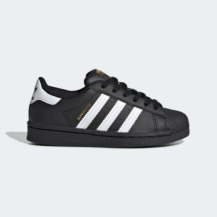 Adidas Kid s Superstar Shoes Core Black Cloud White Just For Sports