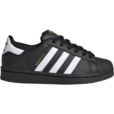 Adidas Kid s Superstar Shoes Core Black Cloud White Just For Sports