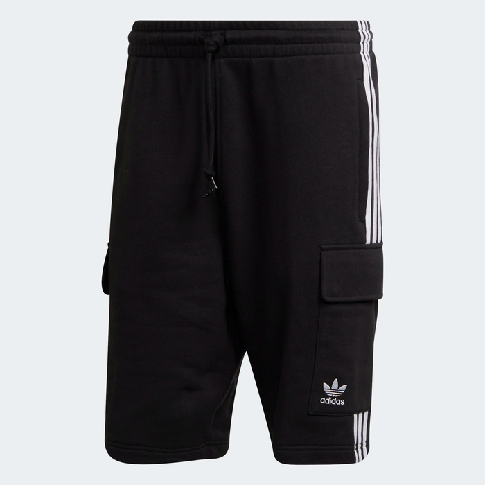 Adidas Men's Adicolor Classics 3 Striples Cargo Shorts - Black Just For Sports