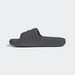 Adidas Men's Adilette 22 Slides - Grey / Black Just For Sports