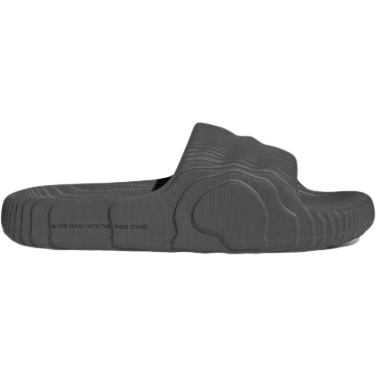 Adidas Men s Adilette 22 Slides Grey Black Just For Sports
