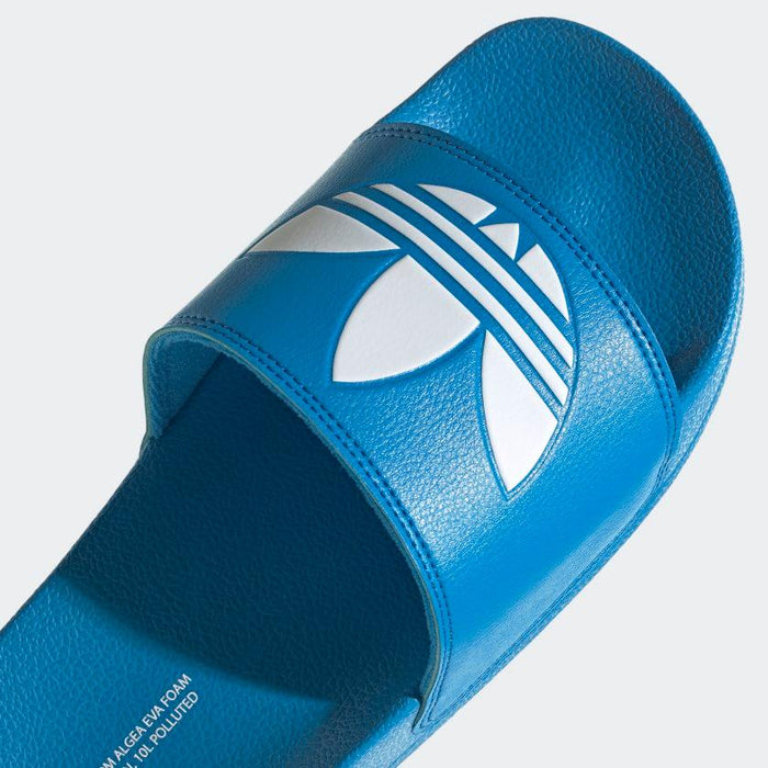 Adidas Men's Adilette Lite Slides - Bright Blue / White Just For Sports