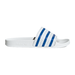 Adidas Men's Adilette Slides - Cloud White / Glow Blue Just For Sports