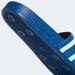 Adidas Men's Adilette Slides - Glow Blue / Cloud White Just For Sports