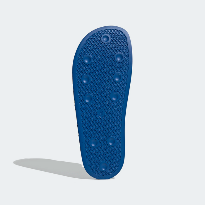 Adidas Men's Adilette Slides - Glow Blue / Cloud White Just For Sports