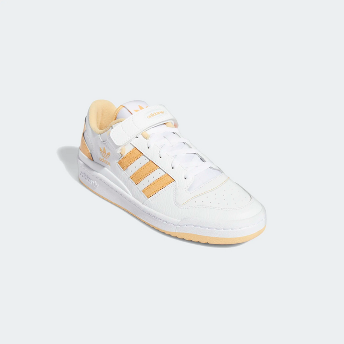 Adidas Men s Forum Low Shoes Cloud White Pulse Amber Orange Rush Just For Sports