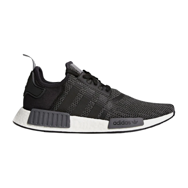 Adidas Men's NMD R1 Shoes - Black Carbon / White Just For Sports