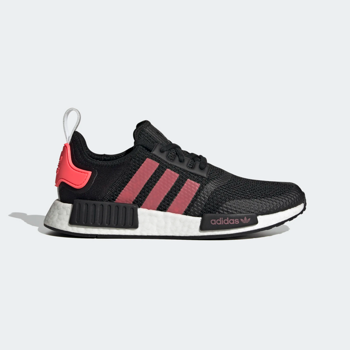 Adidas Men's NMD R1 Shoes Core Black Signal Pink / White — Just For Sports