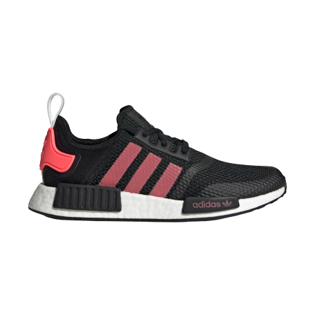 Adidas Men's NMD R1 Shoes - Core Black / Signal Pink / Cloud White Adidas Men's NMD R1 Shoes - Core Black / Signal Pink / Cloud White