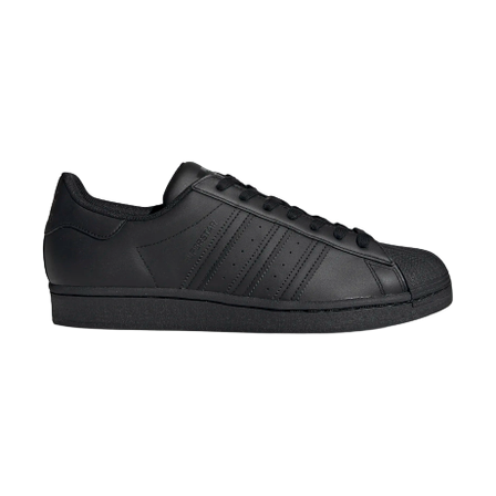 Adidas Men's Superstar Shoes - All Black Just For Sports