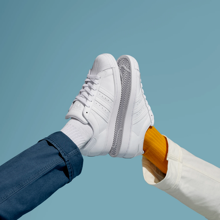 Adidas Men's Superstar Shoes - All White Just For Sports Adidas Men's Superstar Shoes - All White Just For Sports