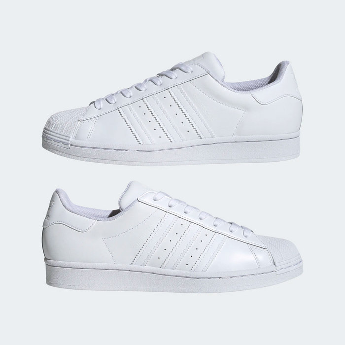 Adidas Men's Superstar Shoes All White For