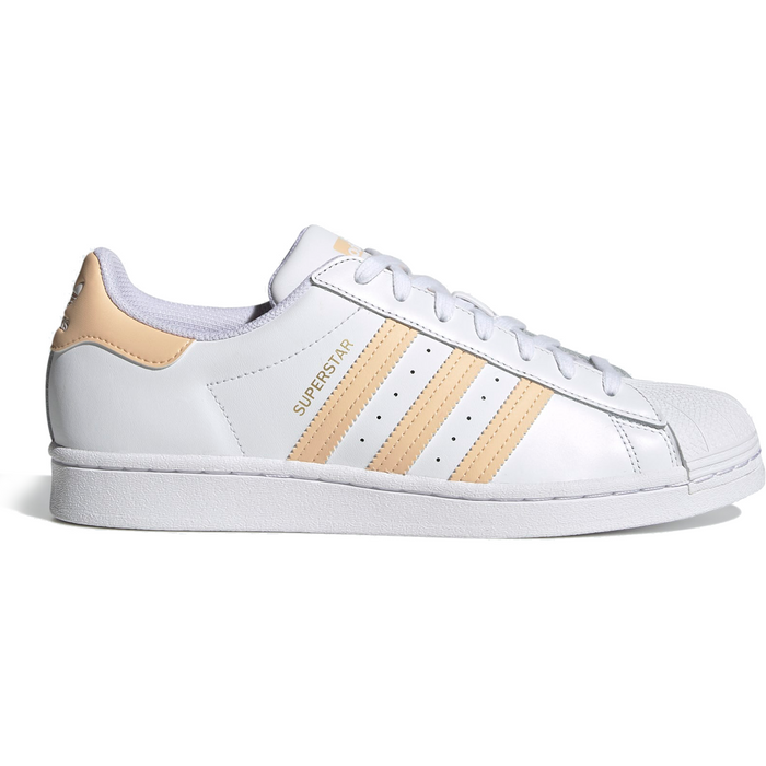 White and sales gold superstar mens
