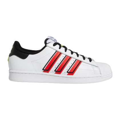 Men's Superstar - Cloud White / Vivid Red / Solar Yellow — For Sports