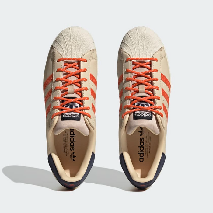 Adidas Men's Superstar Shoes - Sand Strata / Magic Beige / Legend Ink Just For Sports