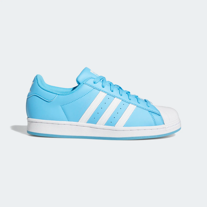 Adidas Men's Superstar Shoes Sky Rush / Cloud White — Just For