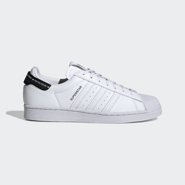 Adidas Men's Superstar Shoes - White / Black Just For Sports