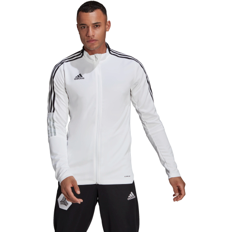 Adidas Men's Tiro 21 Track Jacket - White — Just For Sports