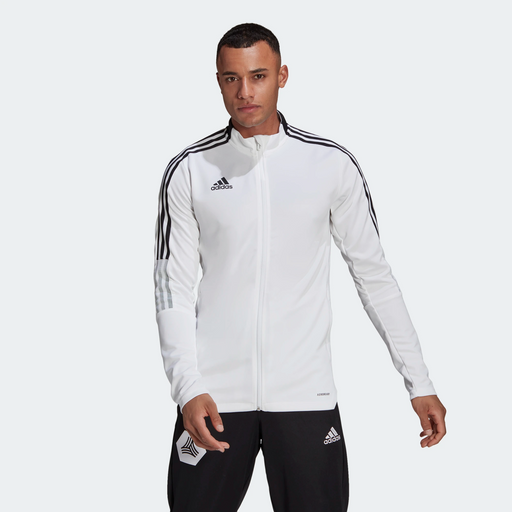 Adidas Men s Tiro 21 Track Jacket White