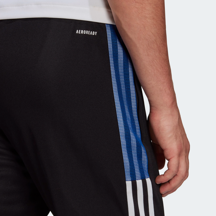 Adidas Men's Tiro 21 Track Pants - Black / Royal Blue Just For Sports