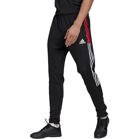 Adidas Men s Tiro 21 Track Pants Black Team Power Red Just