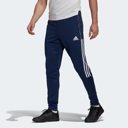 Navy blue adidas tiro pants sale