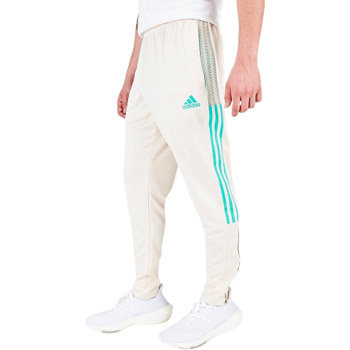 Adidas Men's Tiro Reflective Track Pants Wonder White Mint