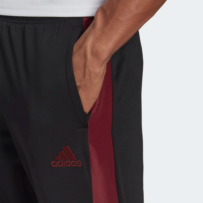 Adidas Men's Tiro Track Pants - Black / Red Just For Sports