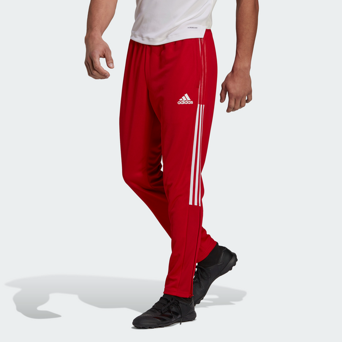 adidas Combat Sports Slim Fit Light Track Pants Red
