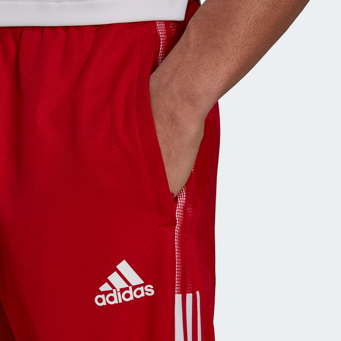 Adidas Men's Tiro Track Pants - Team Power Red / White Just For Sports