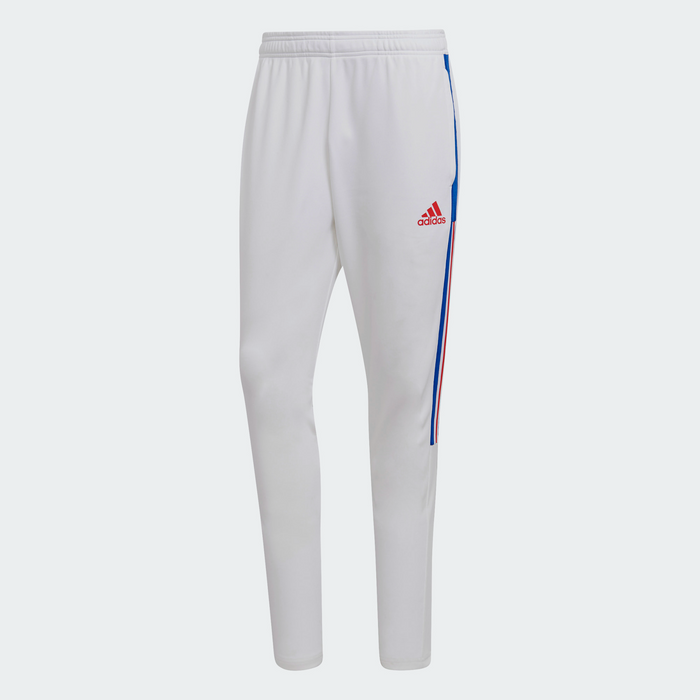 Adidas Men's Tiro Track Pants - White / Vivid Red / Royal Blue — Just For  Sports