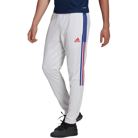 Adidas Men s Tiro Track Pants White Vivid Red Royal Blue