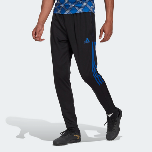 adidas Men's Lifestyle Essentials Fleece Tapered Cuff Big Logo Pants -  Black adidas US