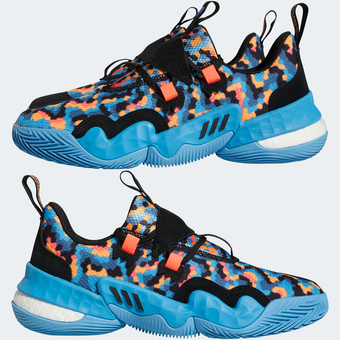 Adidas Men's Trae Young 1 Shoes - Core Black / Sky Rush — Just For Sports