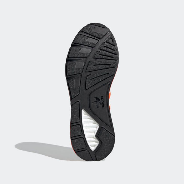 Adidas Men's ZX 1K Boost Shoes - Solar Red / Cloud White / Core Black Just For Sports Adidas Men's ZX 1K Boost Shoes - Solar Red / Cloud White / Core Black Just For Sports