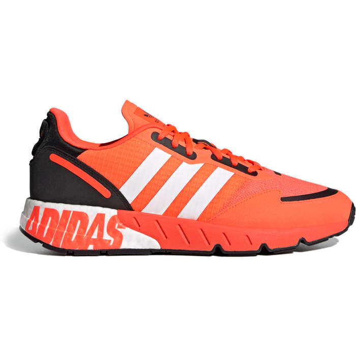 Adidas Men's ZX 1K Boost Shoes - Solar Red / Cloud White / Core Black Just For Sports