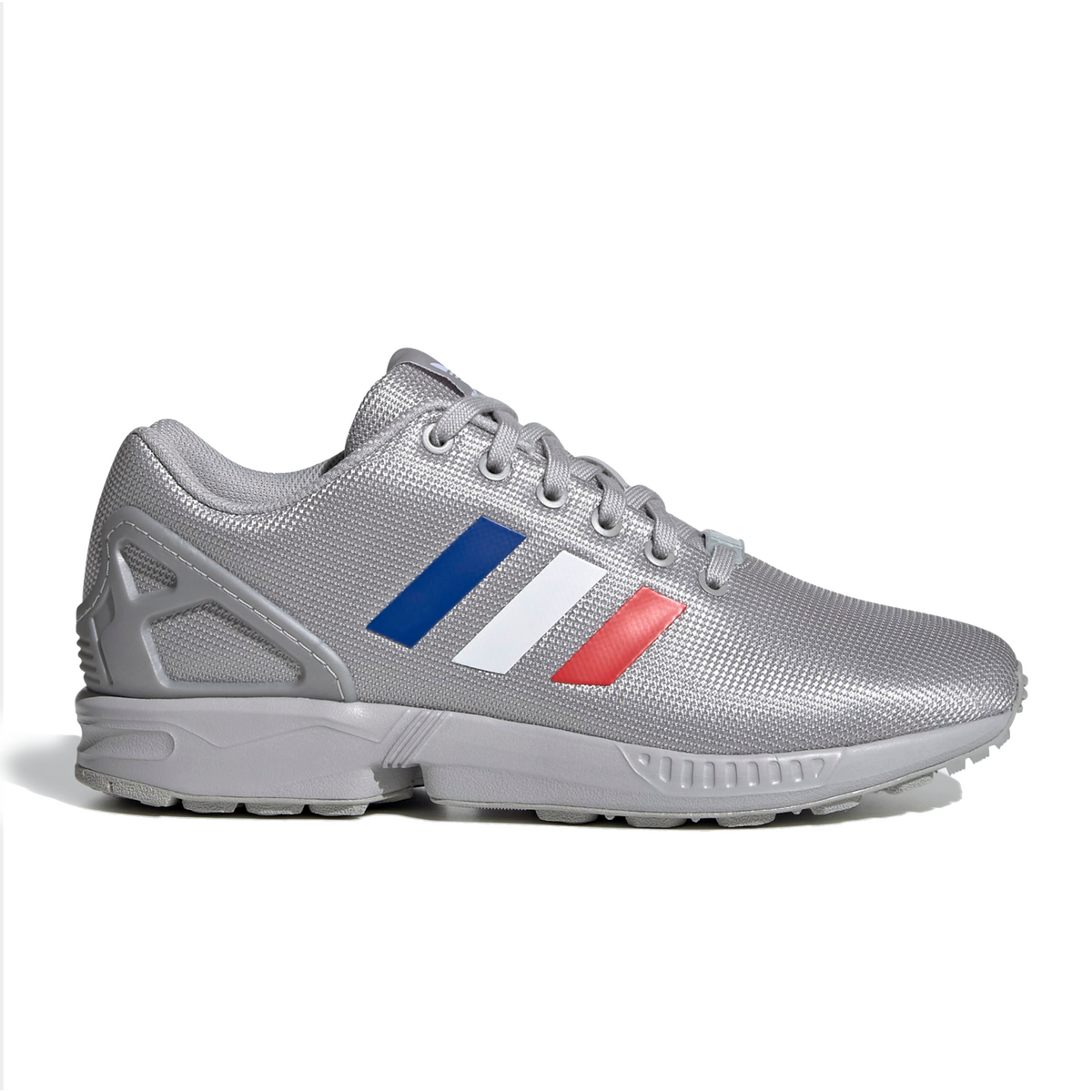 Adidas Men's ZX Flux Shoes Grey / Royal Blue / Red — Just Sports