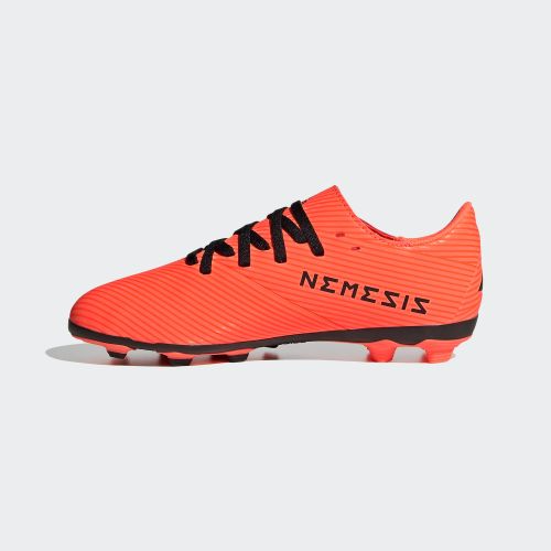 Adidas Nemeziz 19.4 Flexible Ground Boots Cleats - Signal Coral / Core Black / Solar Red Just For Sports
