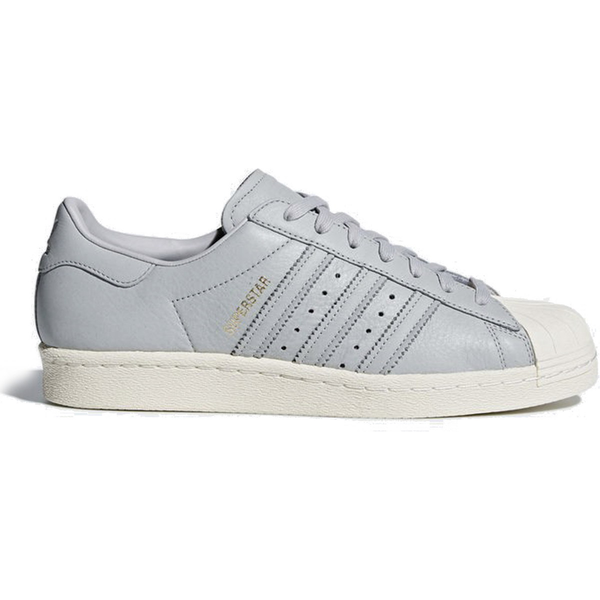 Adidas Superstar 80s Shoes - Grey / Red Blue — Just For Sports