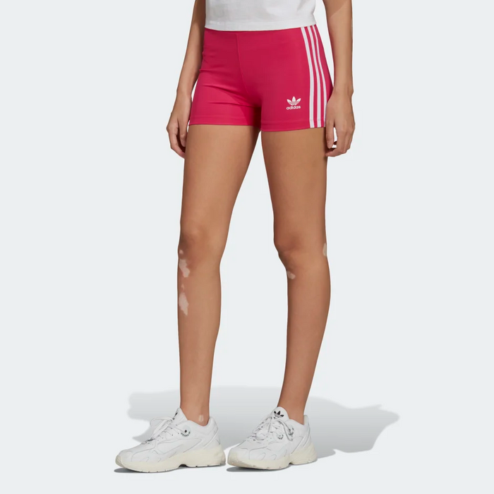 Adidas Women s Adicolor Classics Traceable Shorts Real Magenta Whi Just For Sports