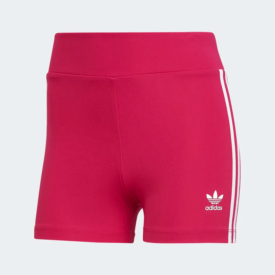 Adidas Women s Adicolor Classics Traceable Shorts Real Magenta Whi Just For Sports
